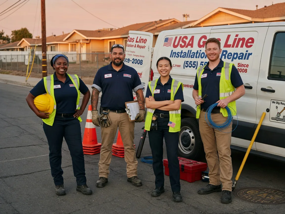 Gas Line Installation company in Souris, ND